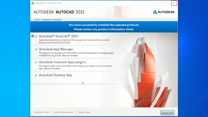 Hướng dẫn cài đặt phần mềm AutoCAD 2021