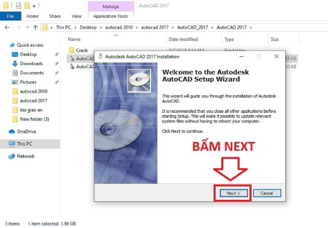 Hướng dẫn download AutoCad 2017 full