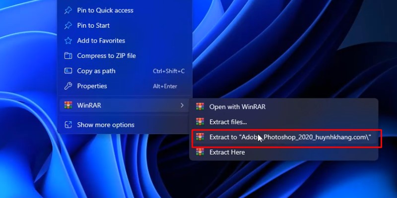 Photoshop 2020: Tải, Cài Đặt & Hướng Dẫn Kích Hoạt 10 Giải nén phần mềm Photoshop 2020
